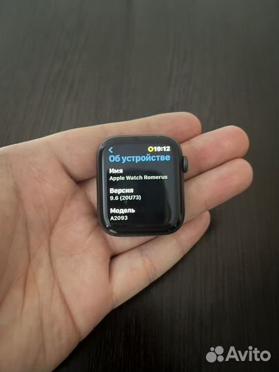 Часы apple watch 5 44 mm nike