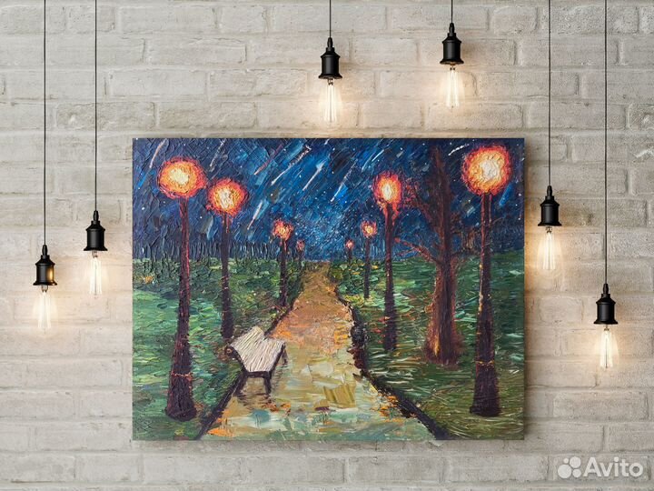 Картина маслом на холсте