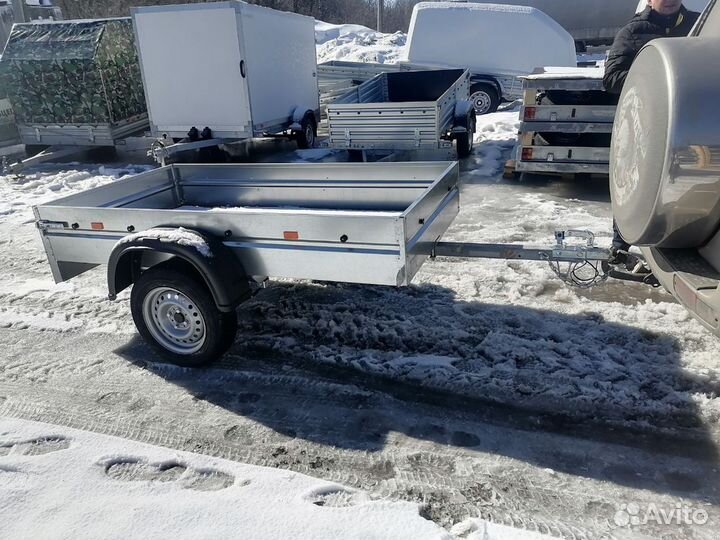 Прицеп легковой от мзса. Маленький. Практичный