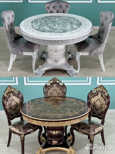 Большой выбор столов и стульев