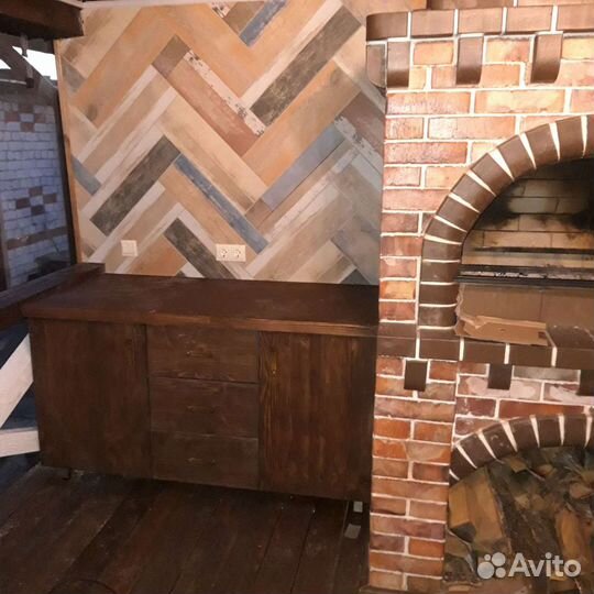 Кухонный гарнитур кухня из массива дерева