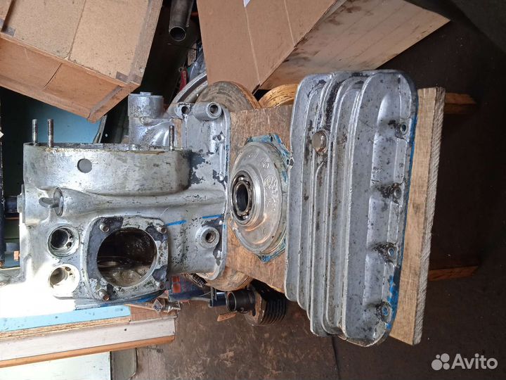 Картер двигателя мотоцикла Урал