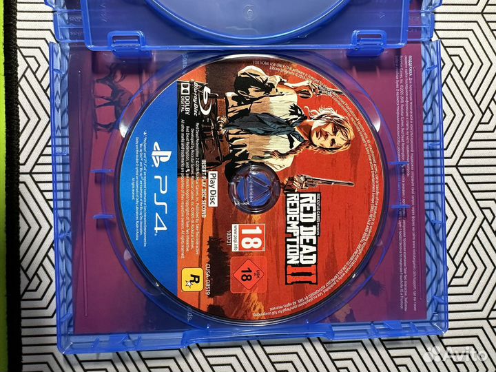 Игра на пс4 RED dead redemption 2