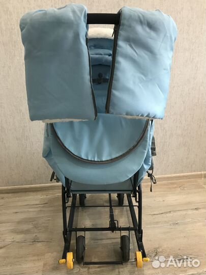 Детские санки коляска