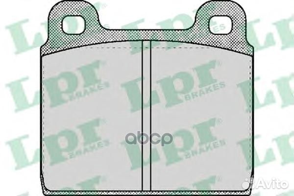 Комплект тормозных колодок, дисковый тормоз 05p