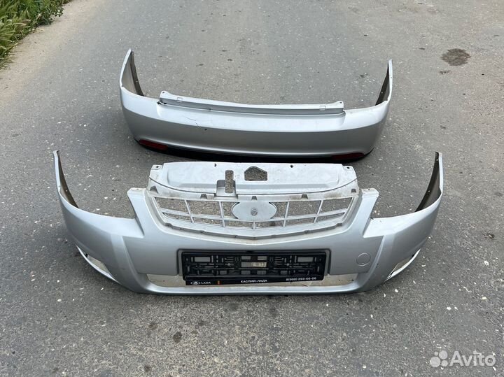 Передний бампер приора