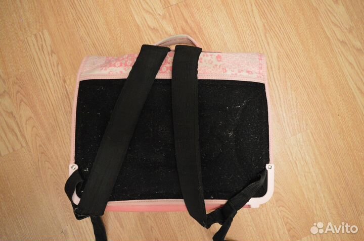 Розовый ранец портфель рюкзак /школы LycSac Греция