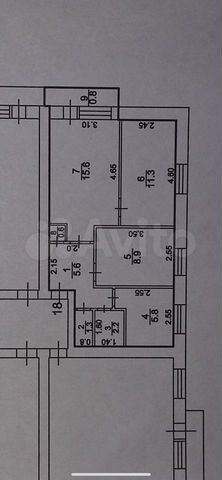 3-к. квартира, 51,8 м², 5/5 эт.