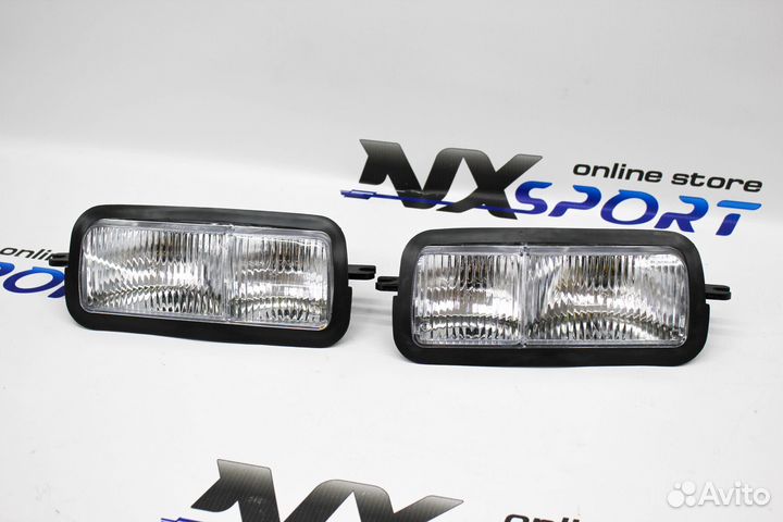 Надфарники Niva 2121 4х4 Белые