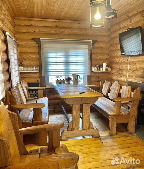 Баня на дровах + Купель