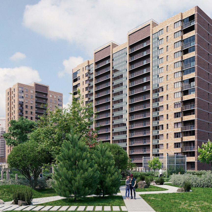 2-к. квартира, 55,7 м², 13/27 эт.