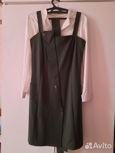 Сарафан с рубашкой