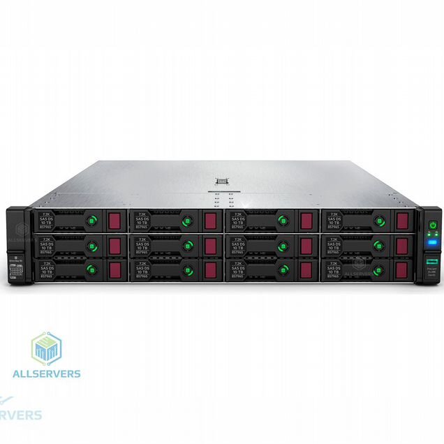 Сервер HP DL385 Gen10 15LFF 2xepyc 7542 64GB