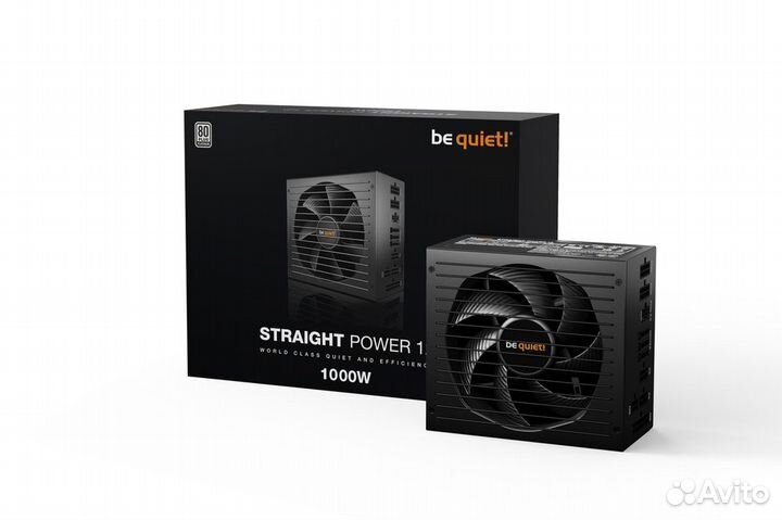 Блок питания Be Quiet 1000W straight power 12 BN33