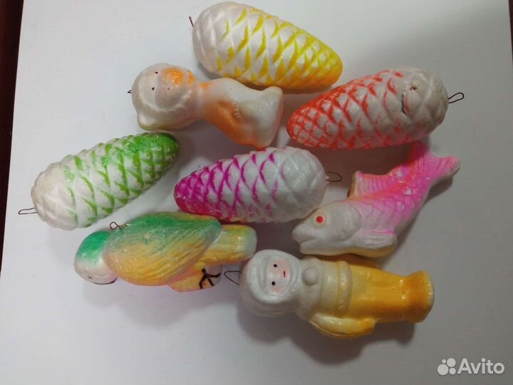 Елочные игрушки СССР