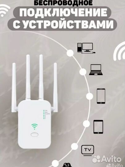Усилитель wi-fi сигнала, ретранслятор 2,4 GHz