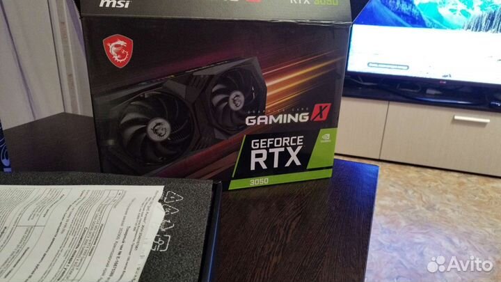 Видеокарта MSI GeForce RTX 3050