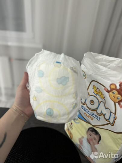 Подгузники трусики momi 3