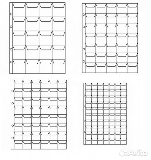 Альбомы и листы для монет и банкнот