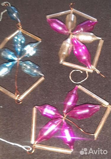 Елочные игрушки СССР в реставрацию