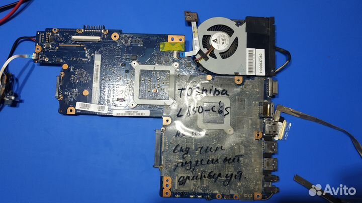 Плата для ноутбука toshiba satellite L850- c6s