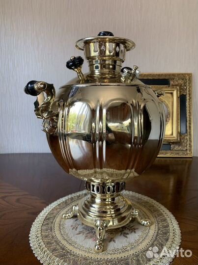 Самовар Шар Арбуз Аленчиков Зимин Москва 4,5л