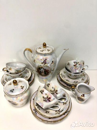 Чайно кофейный сервиз 