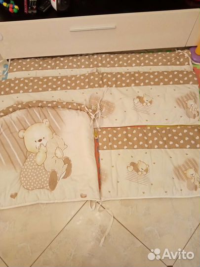 Комплект бортиков для кроватки