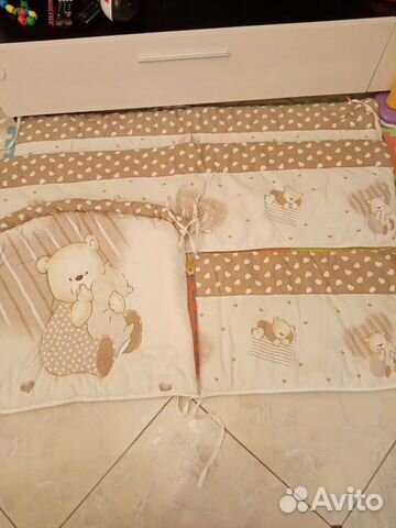 Комплект бортиков для кроватки