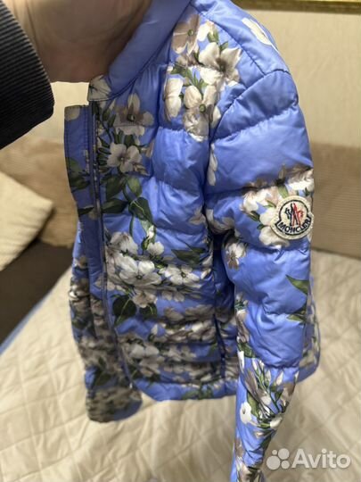 Куртка для девочки весенняя moncler 116 размер