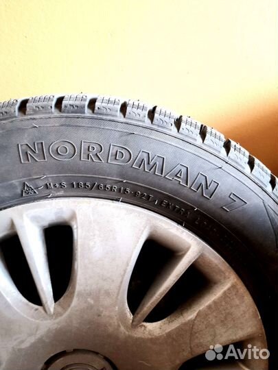Колеса зимние Nokian Nordman 7 185 65 r 15