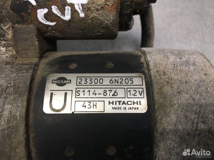 Стартер Nissan Primera P12 седан 2.0 QR20 2003