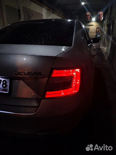 Левый задний фонарь Octavia A7