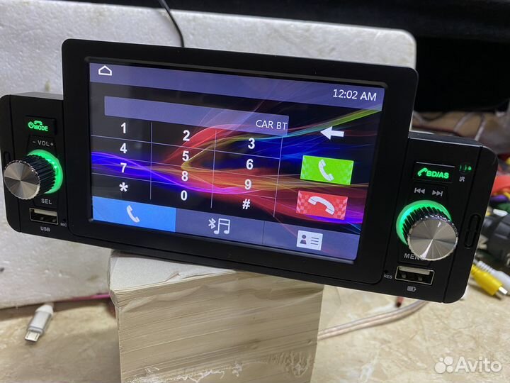 Магнитола с экраном 1 din