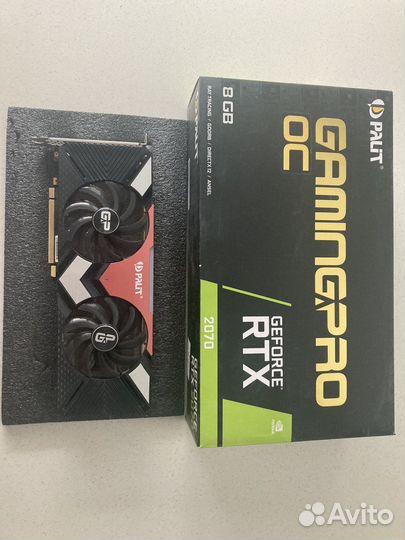 Видеокарта palit rtx 2070
