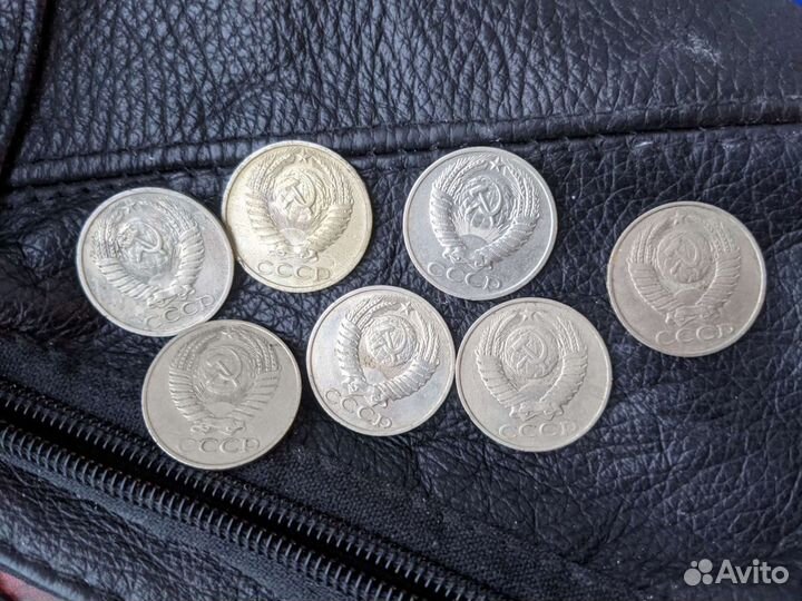 Рубли СССР, полтинники, поздние советы