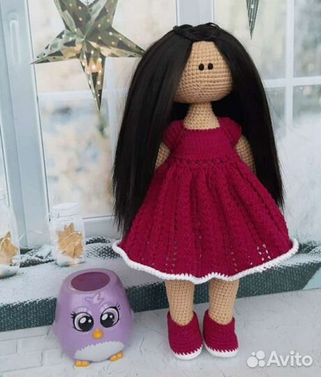 Вязаная кукла