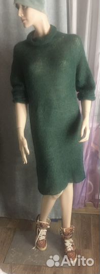 1. Платье-туника из кид мохера