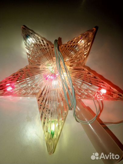 Гирлянда СССР звезда