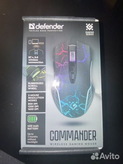 Игровая мышь defender