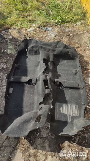 Ковер пола салона fiat grande punto 5d