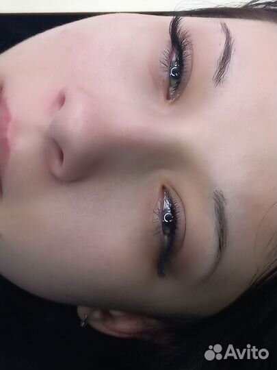 Наращивание ресниц на дому