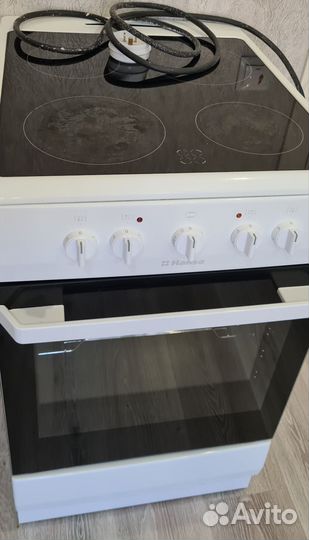 Плита электрическая стеклокерамика hansa