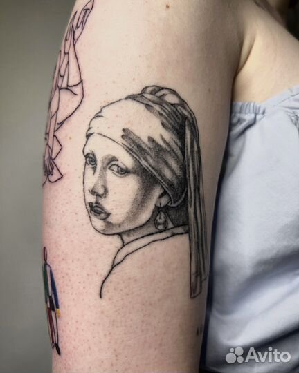 Коррекция старых татуировок