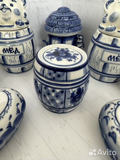 Набор гжель