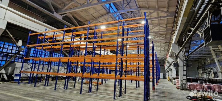 Стеллажи складские фзм бу