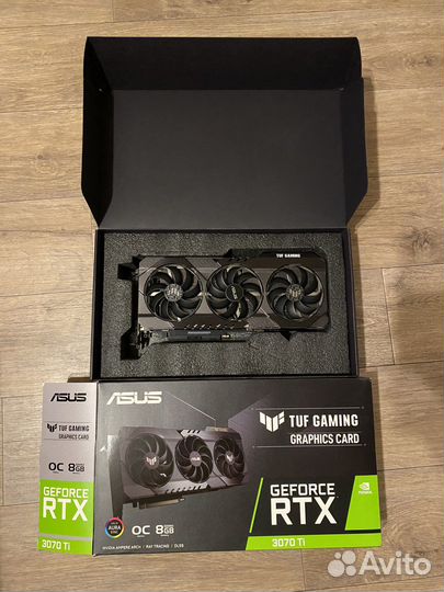 Видеокарта Asus 3070ti tuf gaming