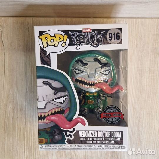 Funko Pop Marvel Venom 916 Venomized Doctor Doom
