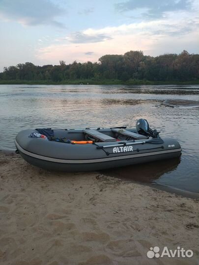 Лодка пвх Альтаир HD400 нднд/Seanova 9,9(20)enduro