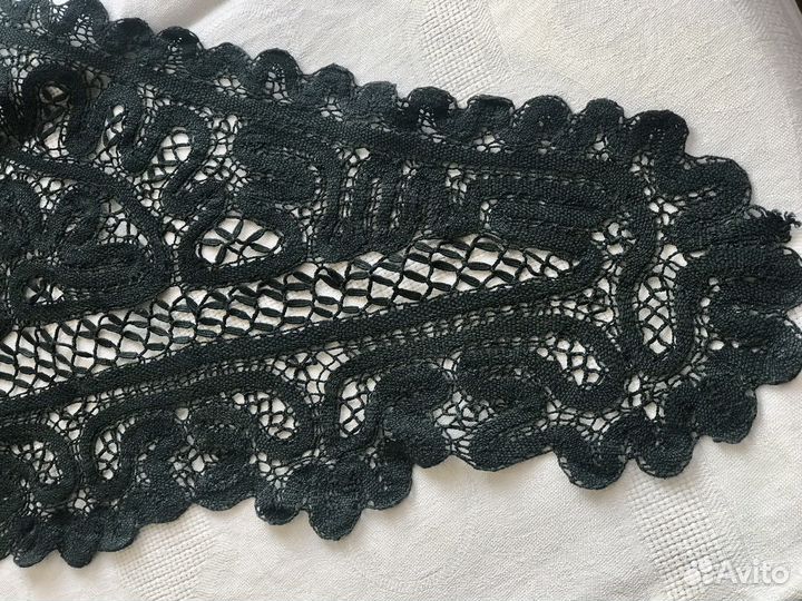Старинный кружевной платок